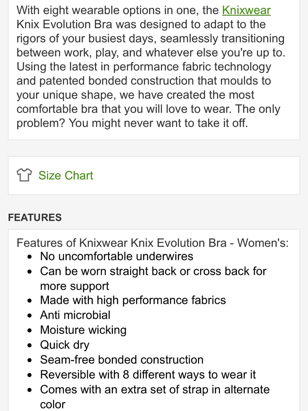 Knix reversible evolution bra - Picture 4 of 12